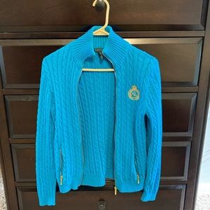 Ralph Lauren zip up sweater